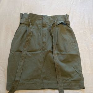 Olive Green Women's Skirt